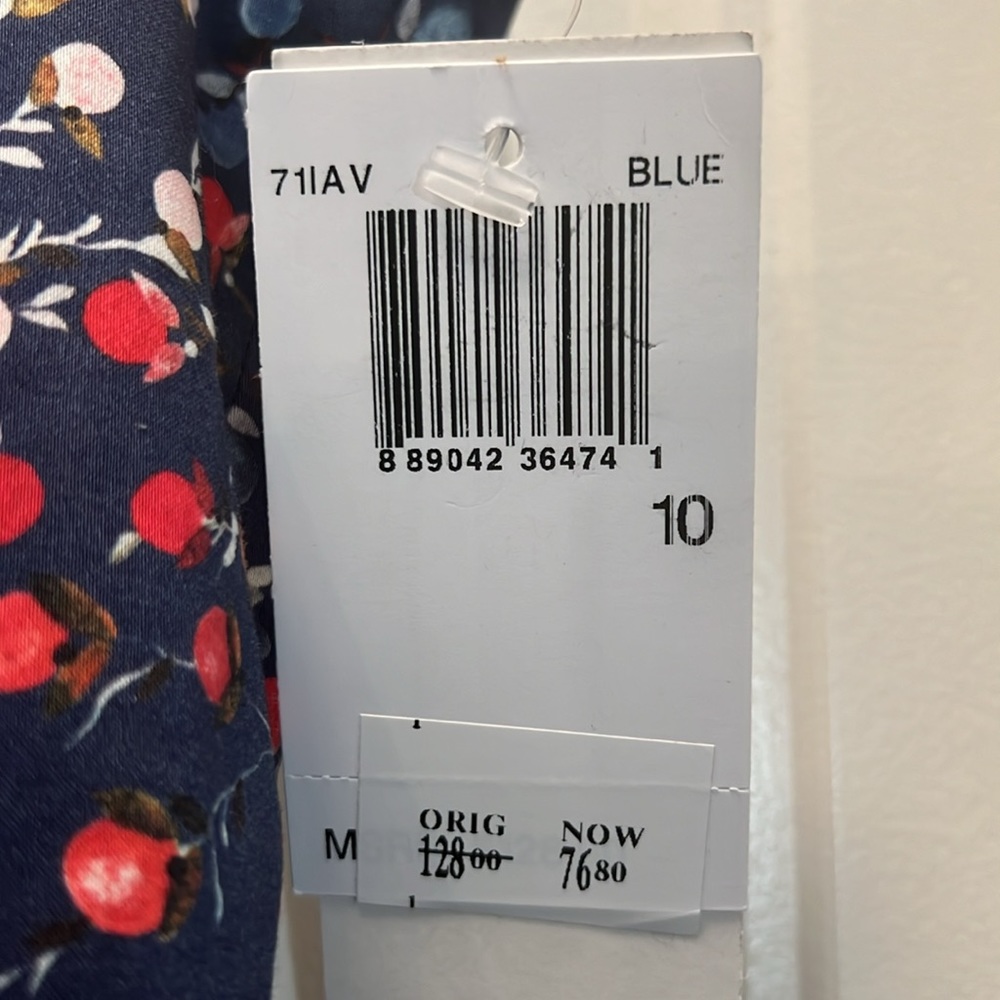 NWT Women’s French Connection Navy Dress Size 10 - Picture 8 of 8